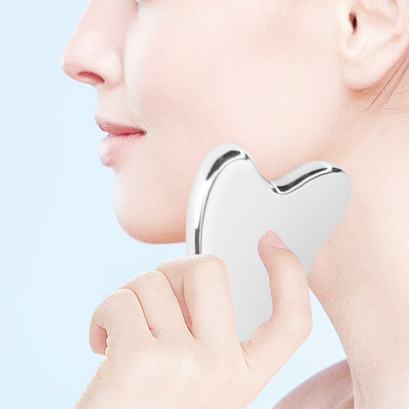 Stainless Steel Gua Sha - High Quality Facial Massage Scraping Tool