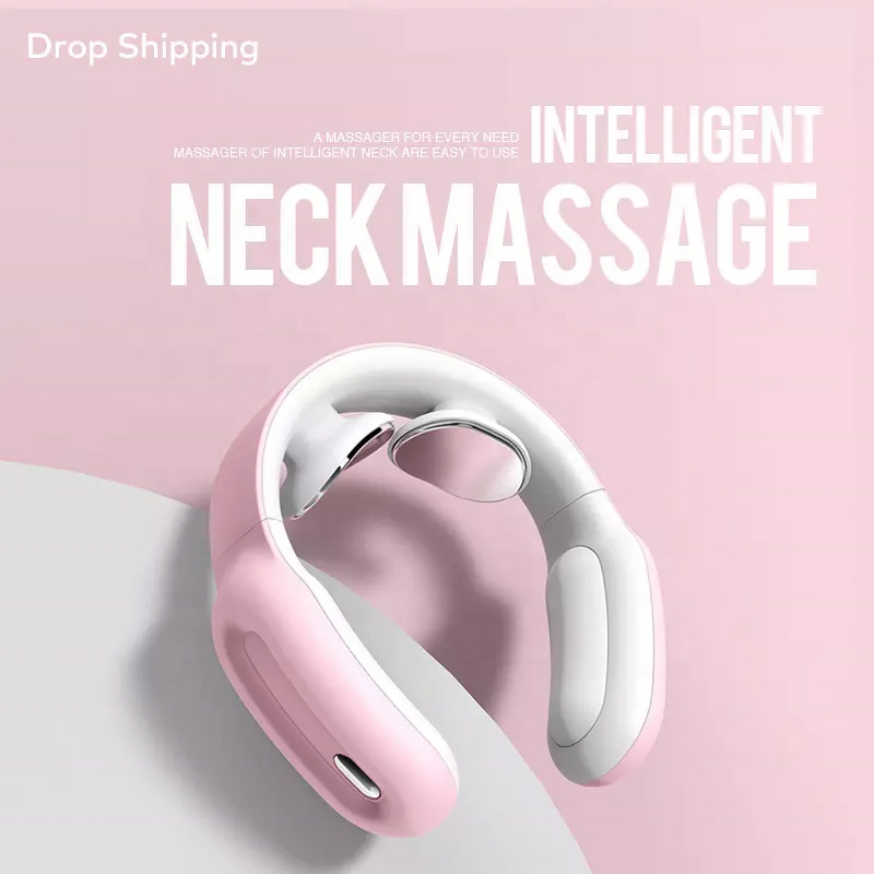 Mini Neck Massager - Dropshipping Intelligent Heating Pain Relief Device