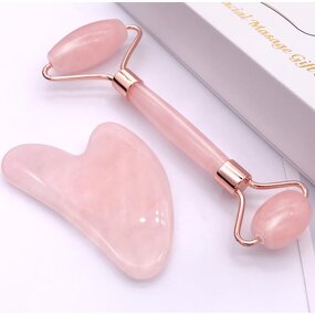 Jade Roller Set - Factory Hot Sale Facial Beauty Gua Sha Board Tool