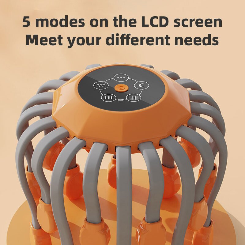 Multifunctional Scalp Massager - 20 Head Relaxation Pain Relief Scratcher