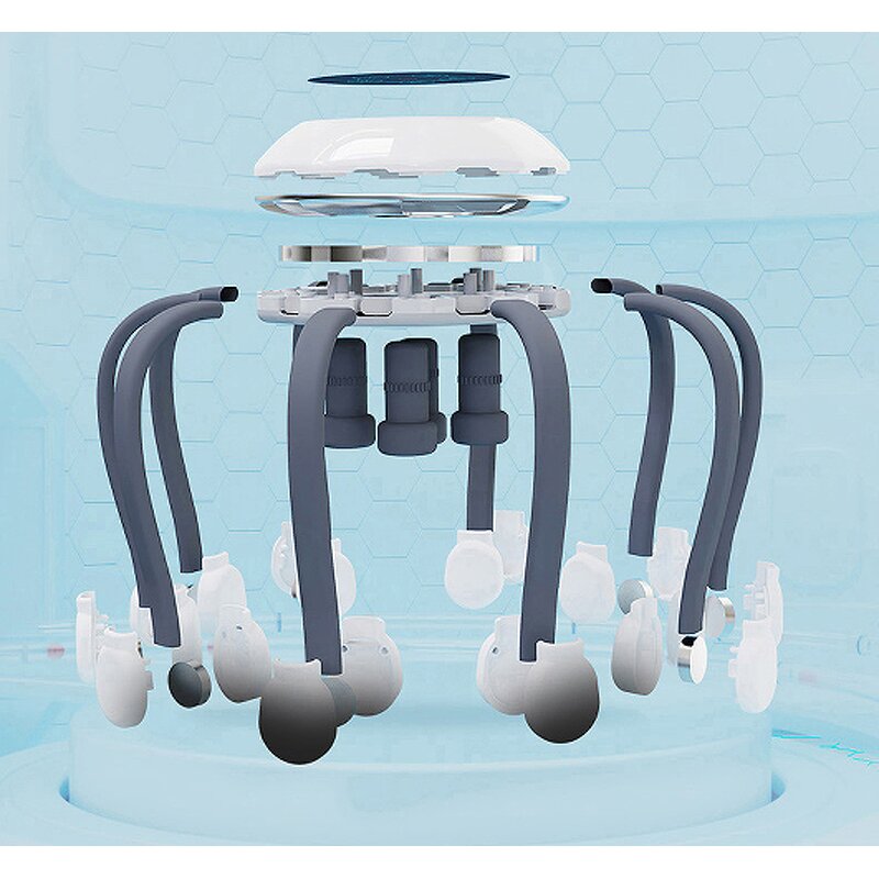 Electric Head Massager - Octopus Vibrating Scalp Relaxation Tool