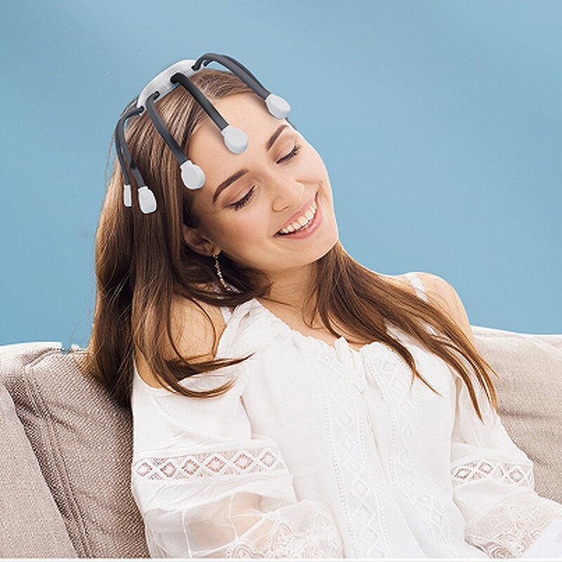 Electric Head Massager - Octopus Vibrating Scalp Relaxation Tool