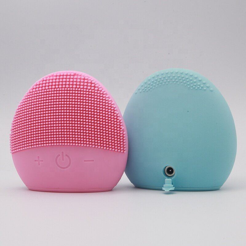 Silicone Facial Cleanser - Electric Waterproof Deep Face Cleaning Tool