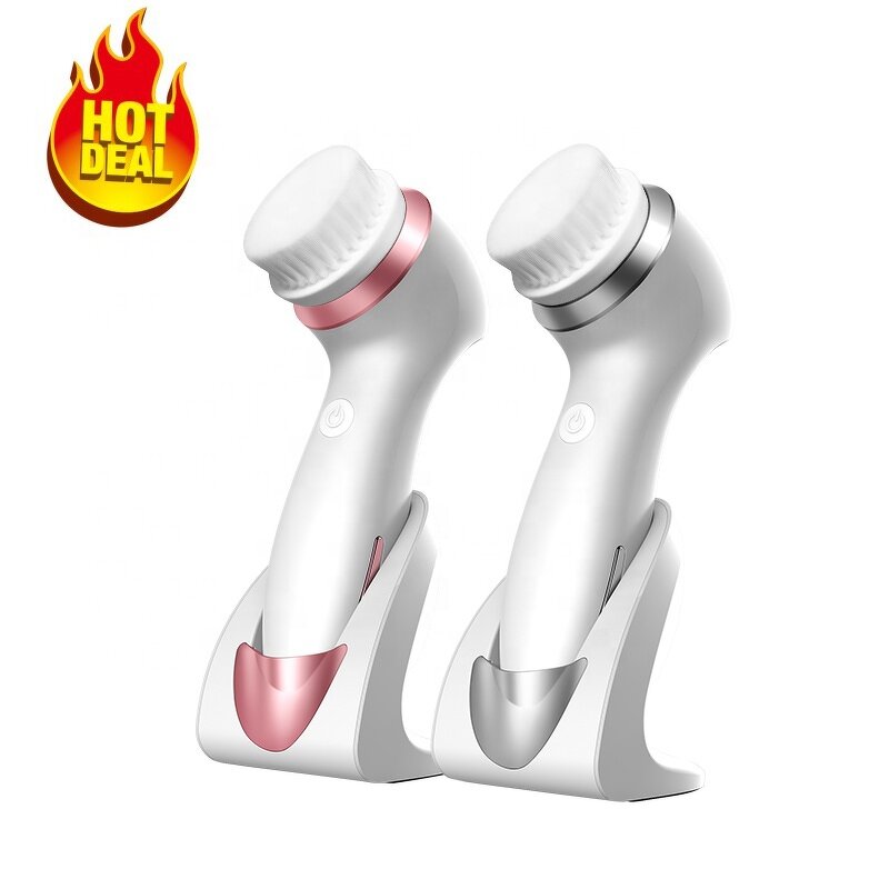 Silicone Face Brush - IPX7 Waterproof Exfoliate Facial Cleansing Tool