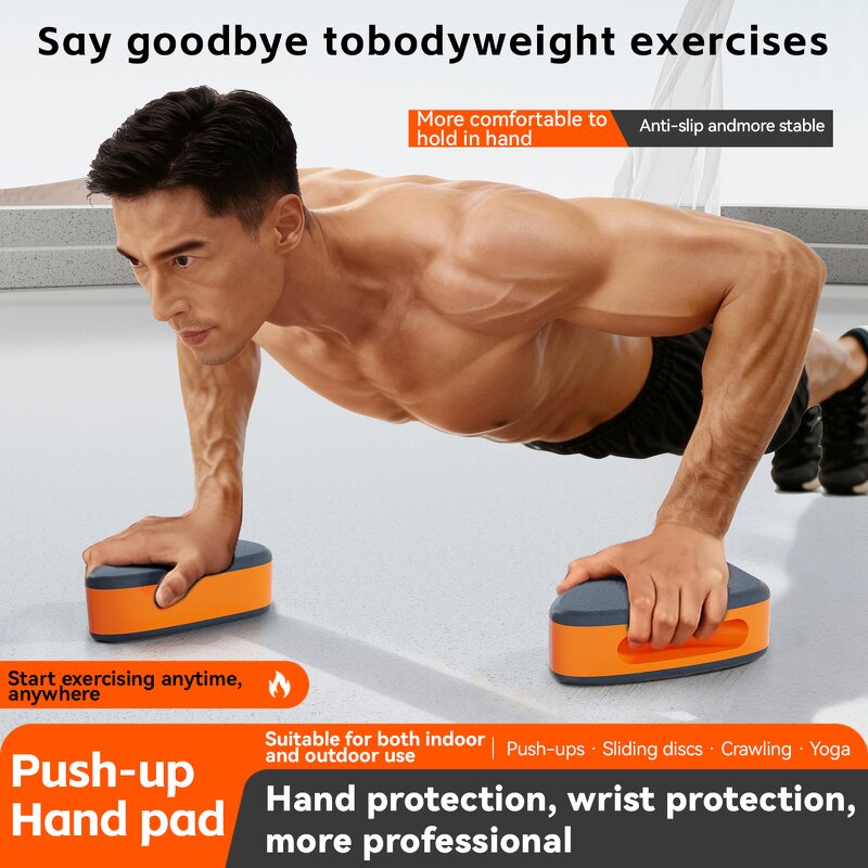 Push-up Sliding Disc - Memory Foam Anti Slip Palm Crawling Hand Pads