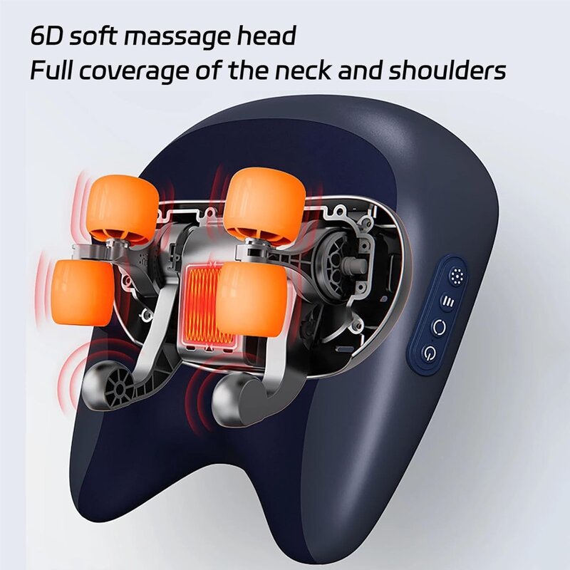 Electric Massage Pillow - Kneading Neck Back Whole Body Deep Tissue Tool