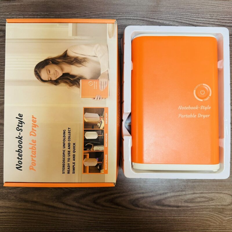 Foldable Clothes Dryer - Mini Low Noise 1000w Fast Drying Compact Electric Tool