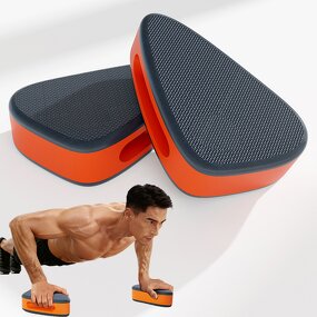 Push-up Sliding Disc - Memory Foam Anti Slip Palm Crawling Hand Pads