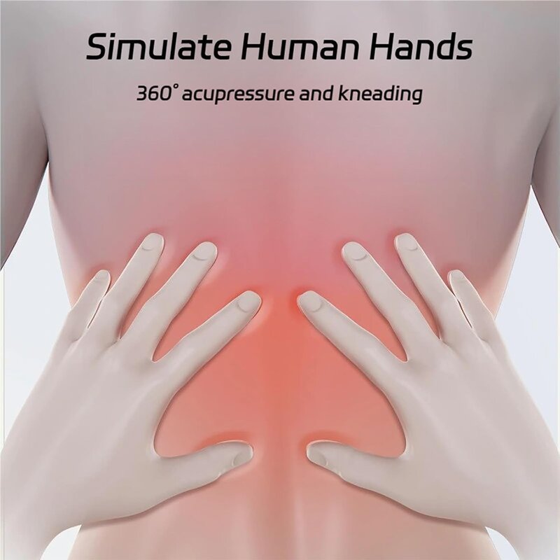 Electric Massage Pillow - Kneading Neck Back Whole Body Deep Tissue Tool