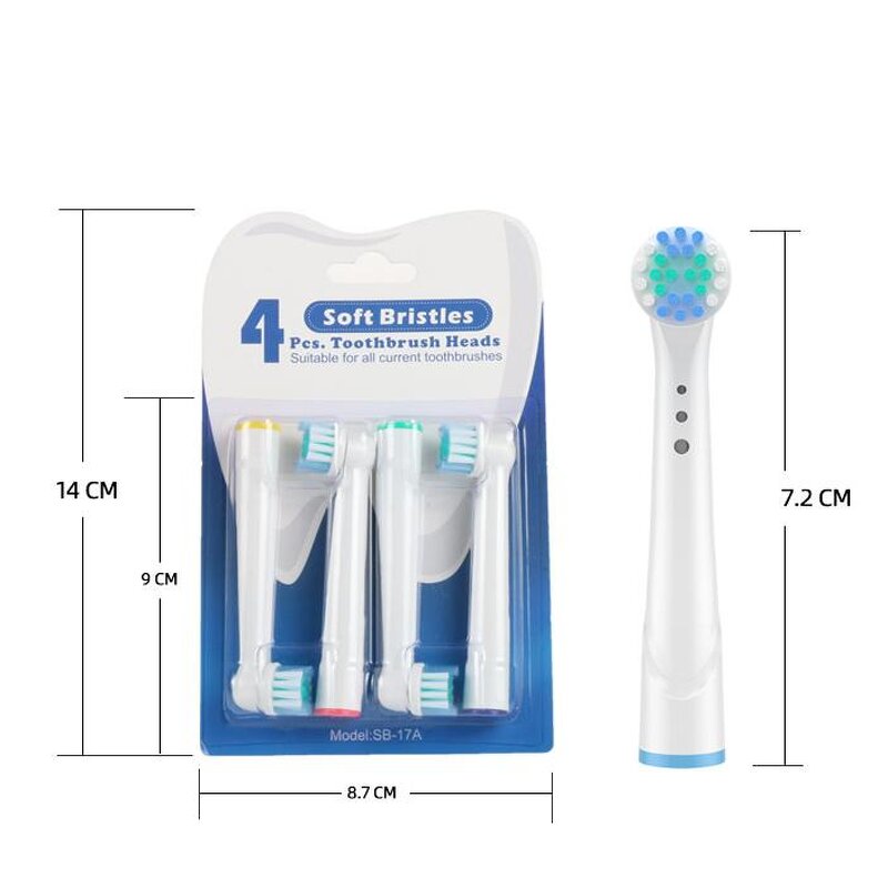 Sonic Teeth Cleaner - New LED Light Whitening Stain Plaque Remover Kit