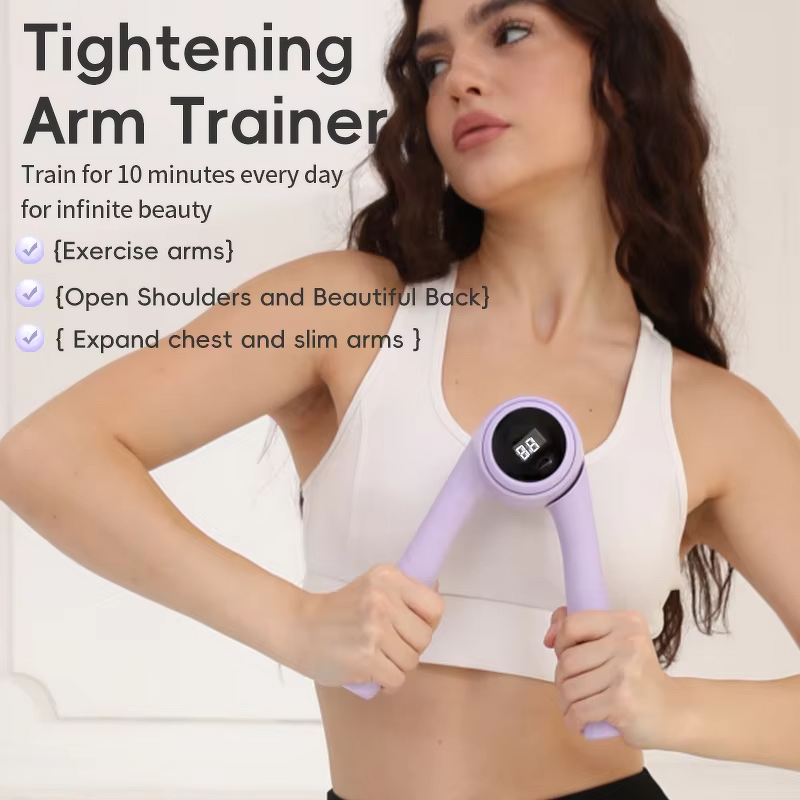 Hand Grip Strengthener - Adjustable Intelligent Counting Foldable Arm Trainer