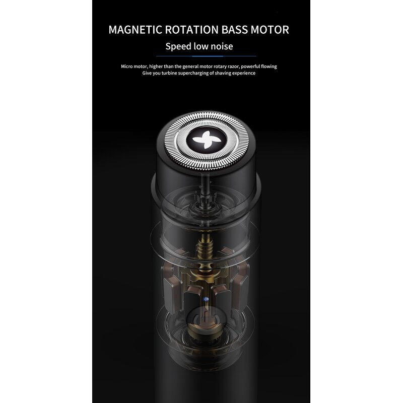 Portable Electric Shaver - New Trend Hot Sale Men Rechargeable Mini Razor