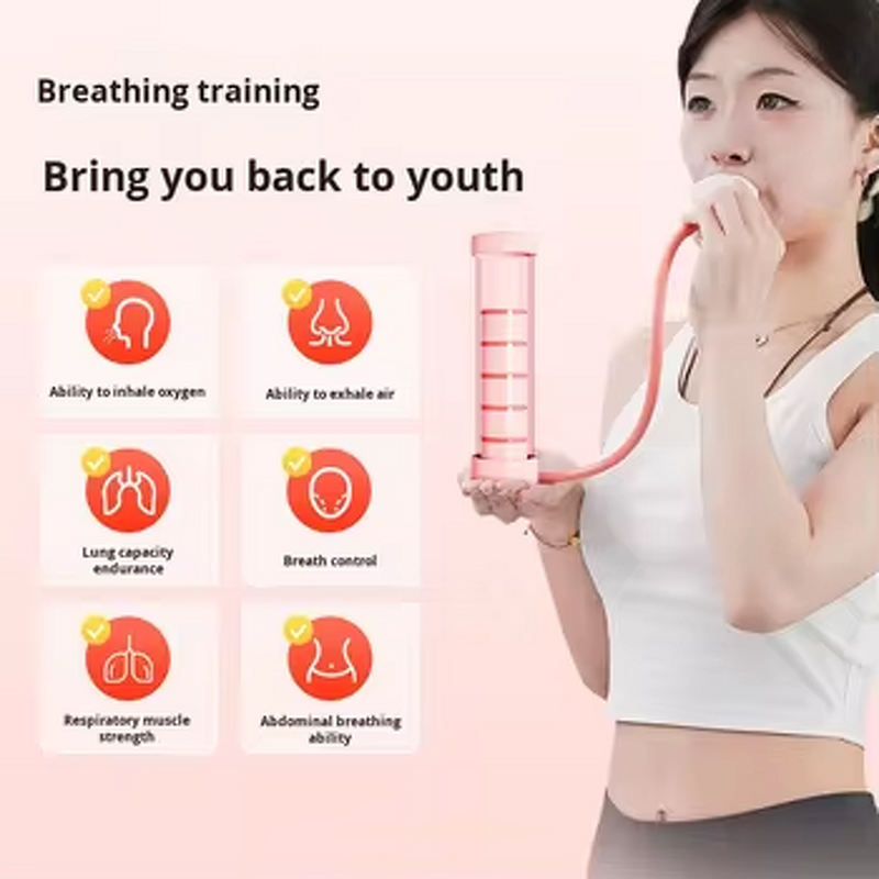 Silicon Lung Trainer - Respirator Fitness Core Strength Explosive Power Tool