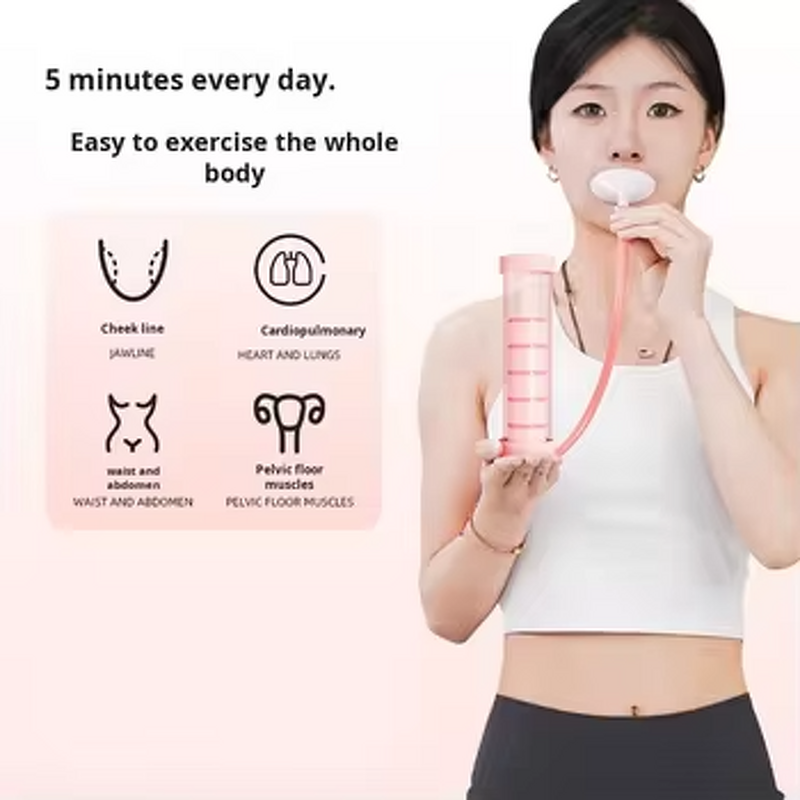 Silicon Lung Trainer - Respirator Fitness Core Strength Explosive Power Tool