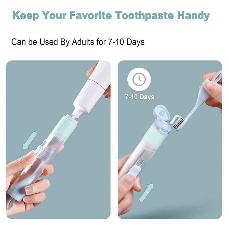 Electric Toothbrush Head - Replacement Medium Nylon Bristle Reusable Refill