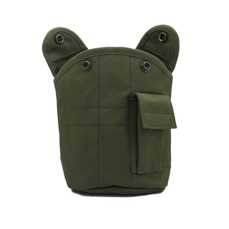 MOLLE Dump Pouch - Tactical Foldable Mesh Storage Hunting Belt Accessory