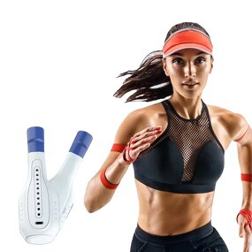 ABS Breathing Trainer - Portable Adjustable Resistance Lung Capacity Tool