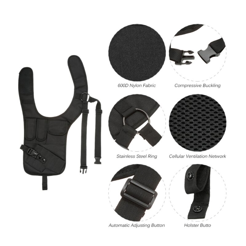 Drop Leg Holster - Tactical Right Left Handed Thigh Carry Gun Pouch