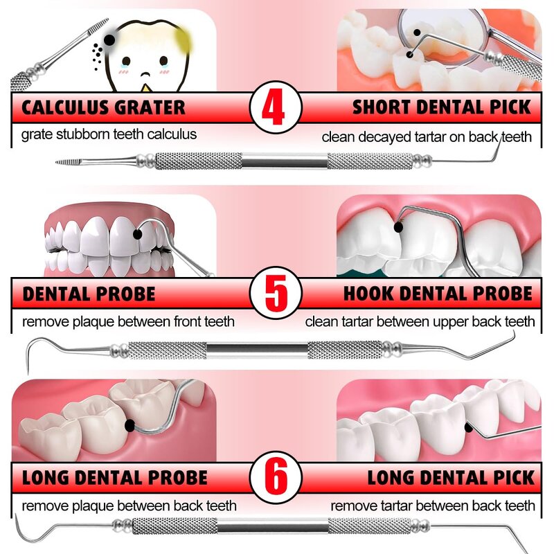 Rechargeable Water Flosser - Portable Dental Oral Care Tooth Cleaner Irrigator