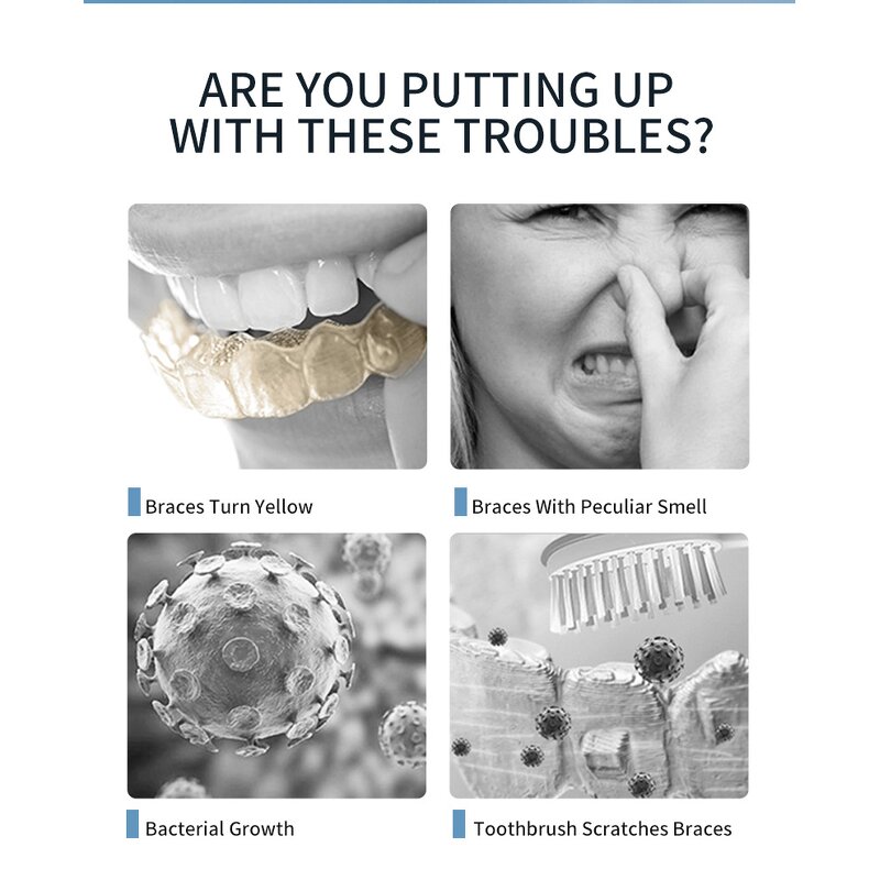 Tongue Scraper - Custom Logo Stainless Steel Adult Kids Oral Cleaner with Case