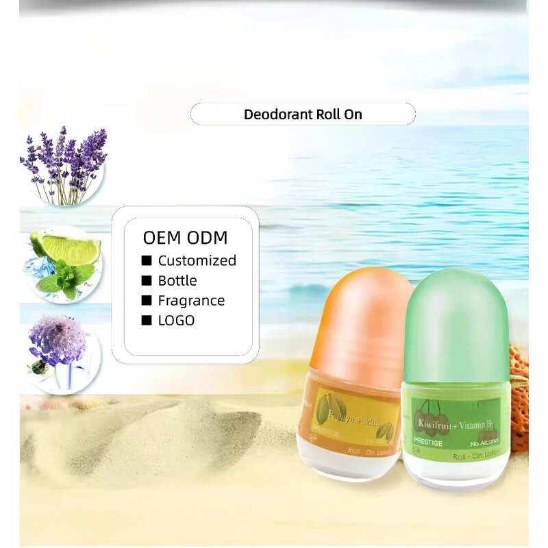 Alum Armpit Balm Deodorant - Custom Logo 100% Natural Amber Sandalwood 2-in-1