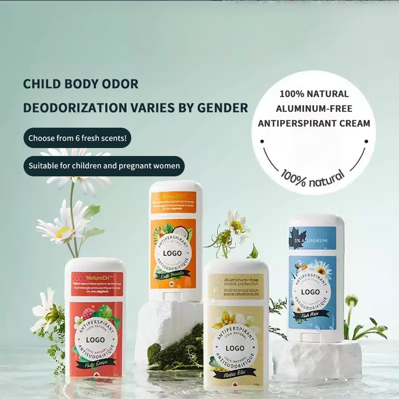 Vegan Deodorant Stick - Sports Daily Aluminum-Free Refillable Custom Packaging