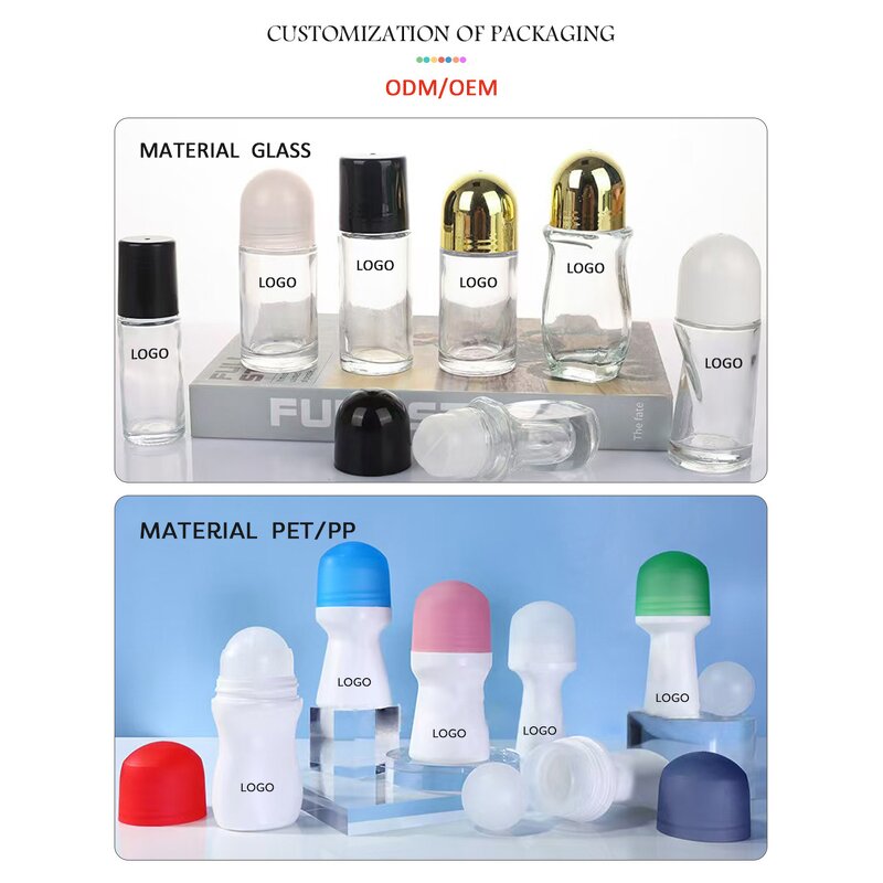 Alum Armpit Balm Deodorant - Custom Logo 100% Natural Amber Sandalwood 2-in-1