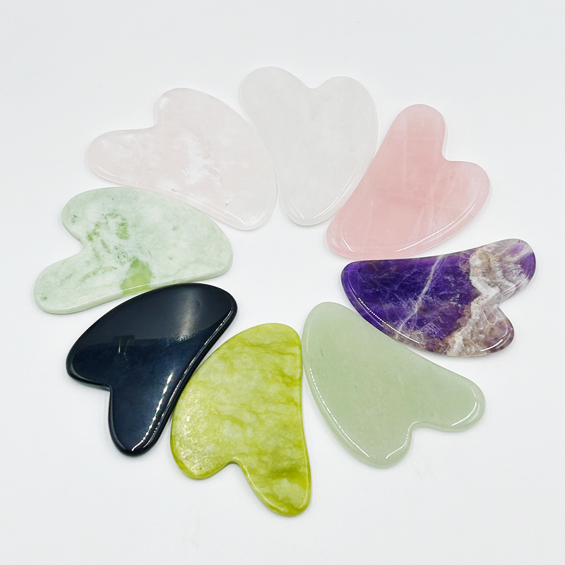 Jade Roller Gua Sha Set - Wholesale Low Price Anti-Aging Facial Massage Stone