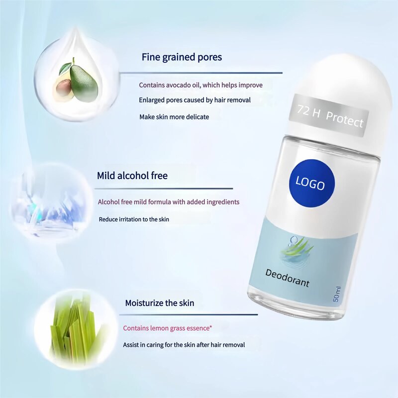 Men's Fragrance Deodorant Stick - Solid Anti Sweat Body Spray Deodorant