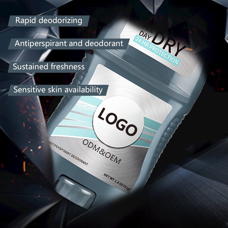 Natural Deodorant Bottles - Organic Armpit Fragrance Custom Plastic Containers