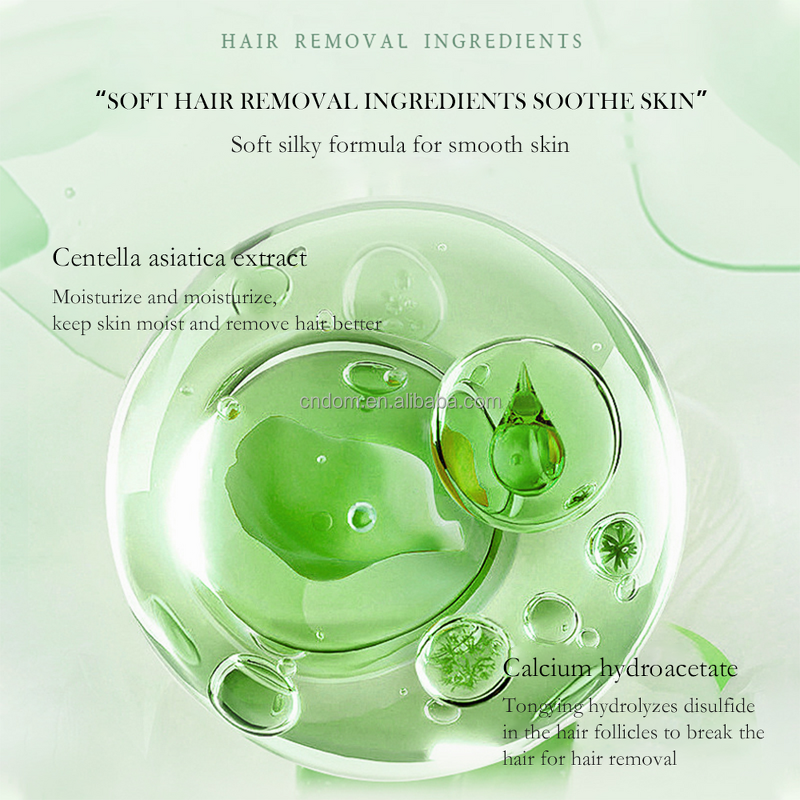 Painless Hair Removal Cream - Private Label Private Parts Legs Facial Quick