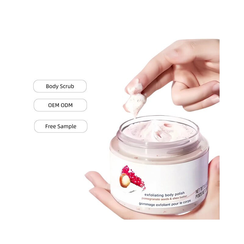 Tea Tree Body Scrub - Custom 500ml Whitening Sensitive Skin Face Body