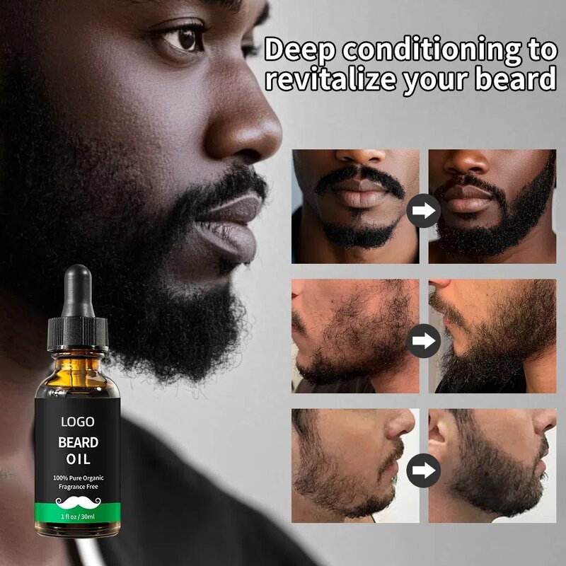 Organic Beard Oil - 100% Private Label OEM Factory Wholesale Cheap Price