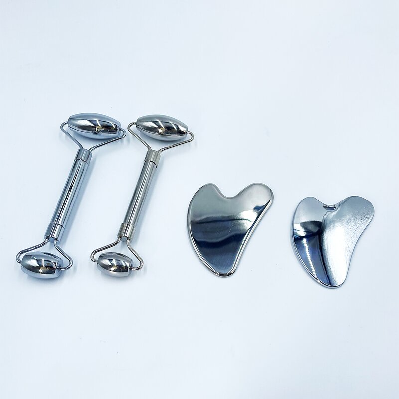 Stainless Steel Gua Sha - DOMI Brand Face Neck Body Gift Box Wholesale Custom