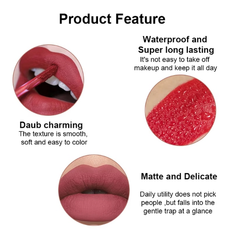 Matte Liquid Lipstick - Wholesale Vegan Private Label Waterproof Custom Colors