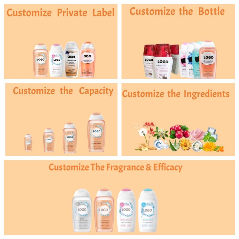 Intimate Yoni Gel Wash - 250ml pH Balance Alcohol Free Daily Feminine Care