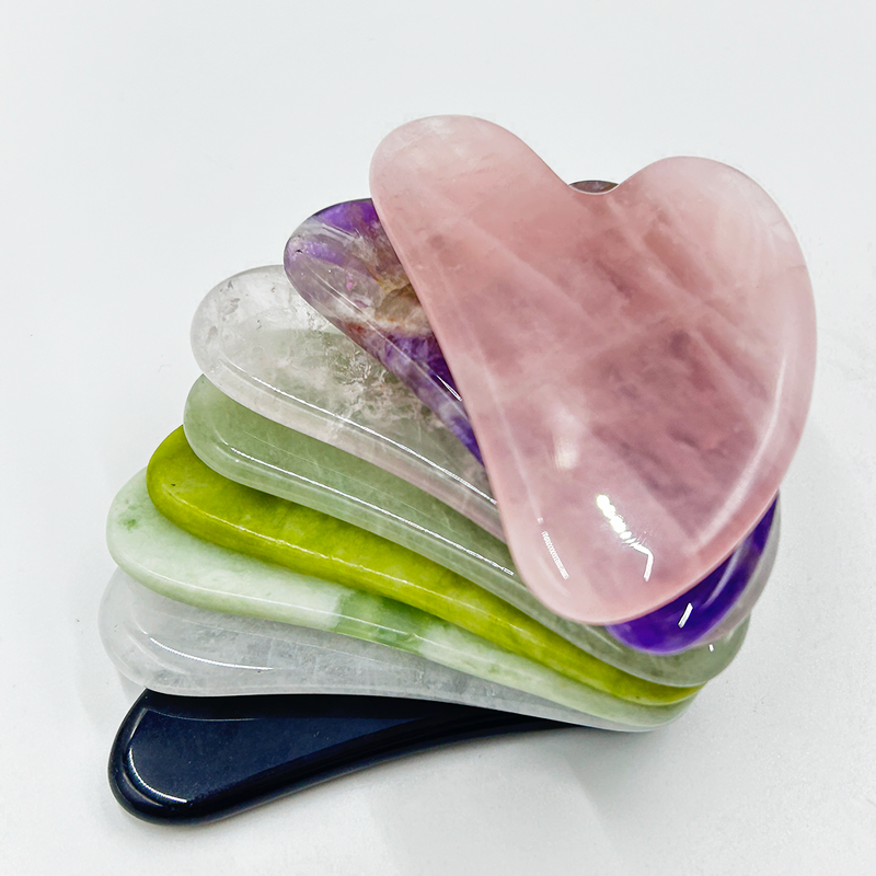 Jade Roller Gua Sha Set - Wholesale Low Price Anti-Aging Facial Massage Stone