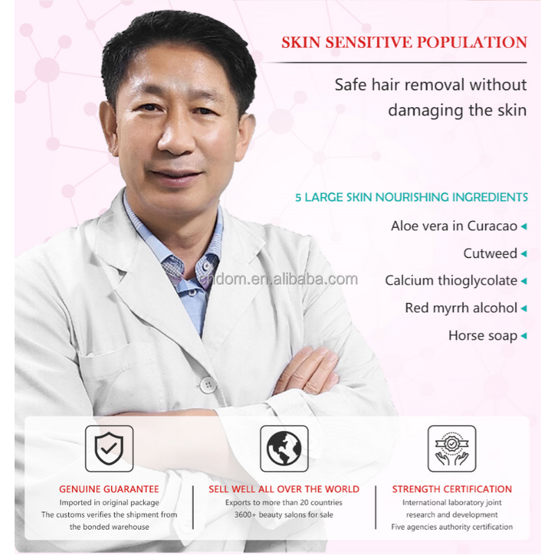 Pubic Hair Removal Cream - High Quality Painless Virgin Instant 5 Minutes