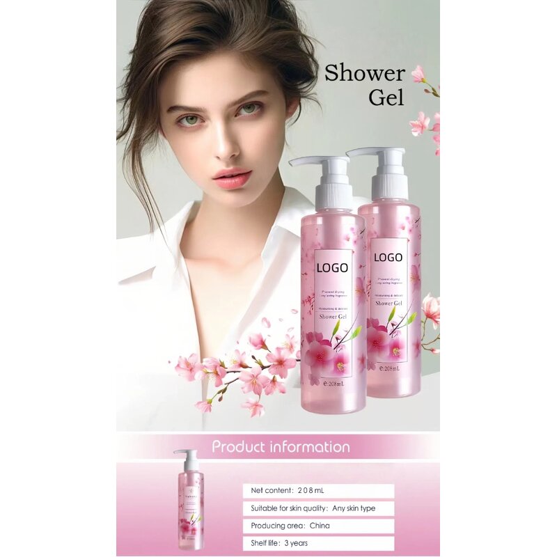 Kojic Acid Body Wash - 2025 New Private Label Refreshing Milk Scent