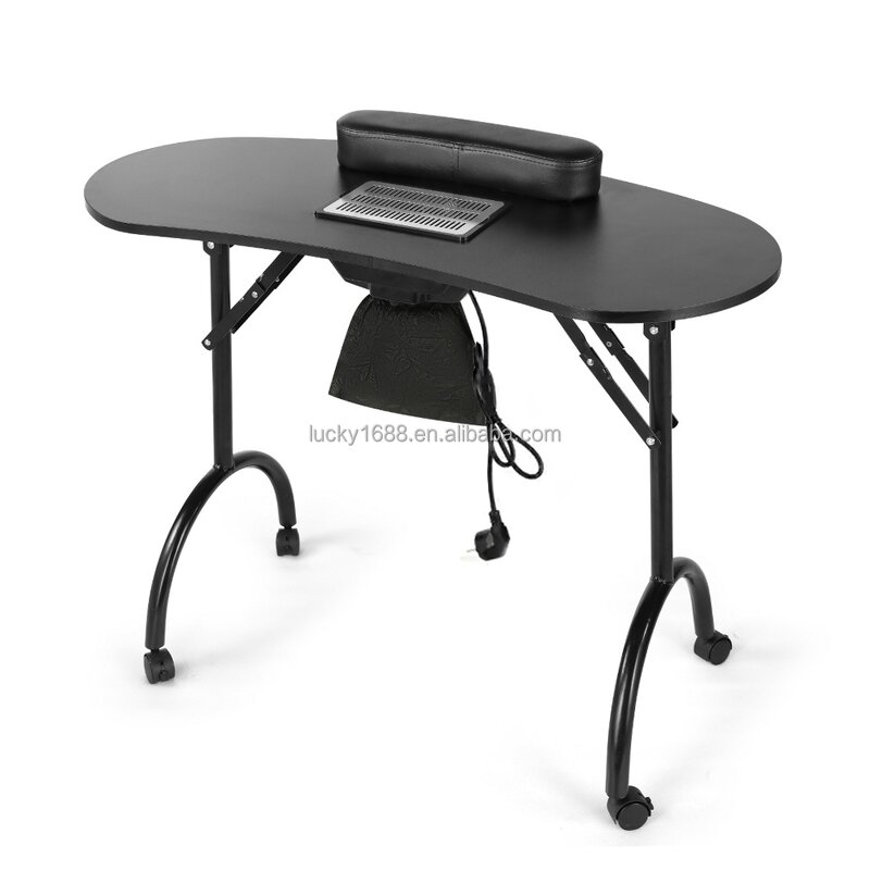 Foldable Manicure Table - Wholesale Cheap Salon Furniture Dust Collector Desk
