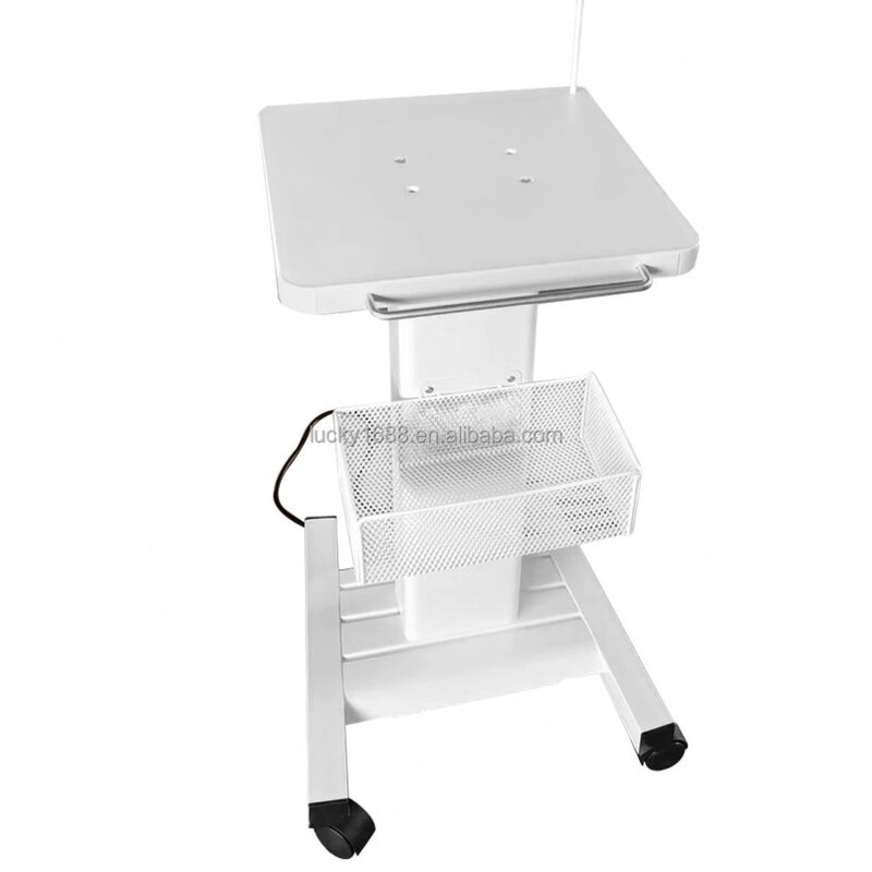 Metal Beauty Salon Trolley - Professional OEM Power Socket Mobile Spa Cart