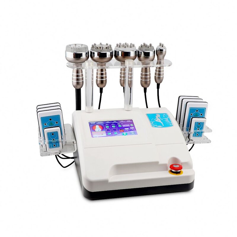 6 in 1 Cavitation Machine - Multifunctional RF Lipo Laser Vacuum Slimming CE