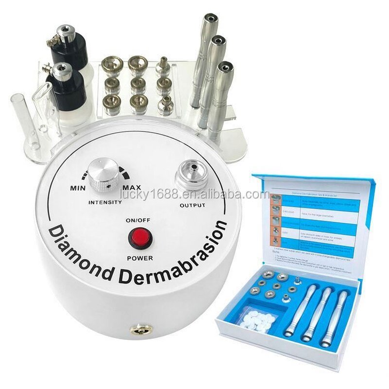 Diamond Microdermabrasion Machine - Portable Facial Deep Cleaning Blackhead Removal
