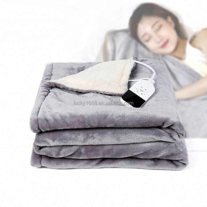 Portable Heated Blanket - Hot Selling Fast Heating Soft Plush Washable Electric