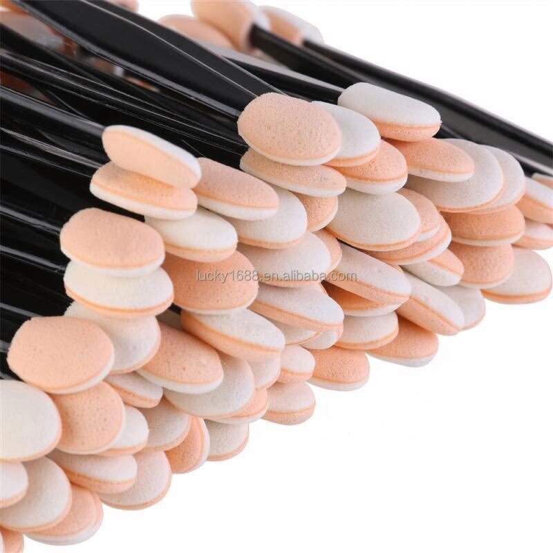 Disposable Cosmetic Brush - Cheap Two-end Sponge Eye Shadow Applicator Tool