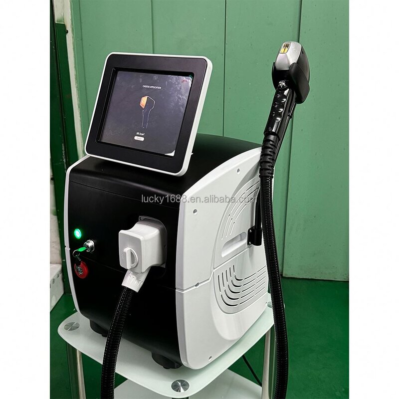 3 Wavelength Diode Laser Machine - Professional 755 808 1064nm Painless Salon