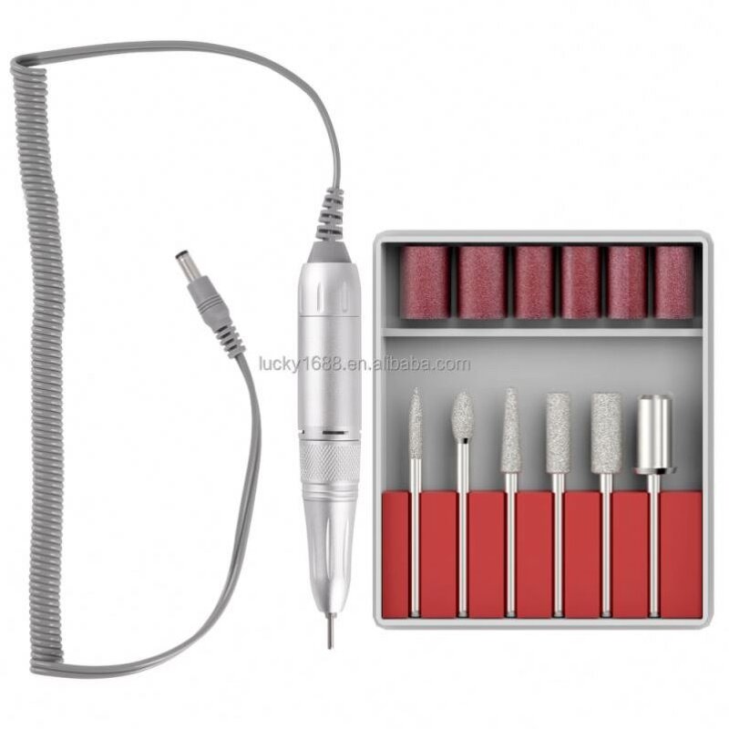 Wireless Electric Nail File - Professional Acrylic Gel Polish Rechargeable Drill