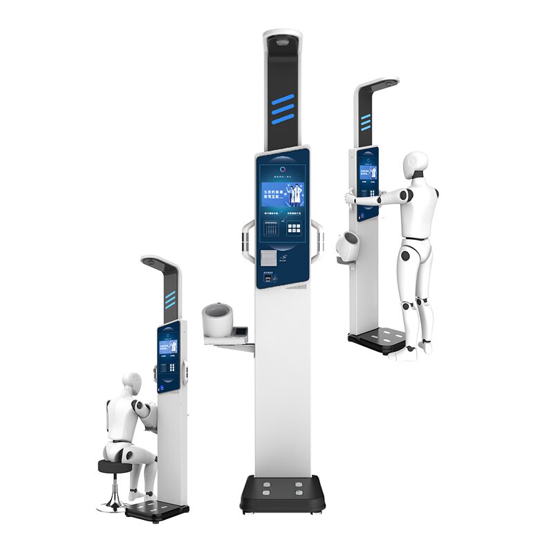 Electronic Body Analyzer - BIA BMI Fat Blood Pressure Health Analysis Machine