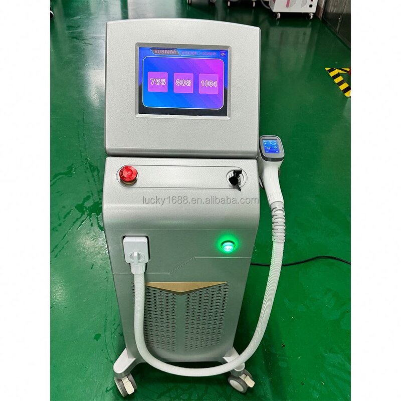 Triple Wave Diode Laser Machine - 755 1064 808nm Ice Titanium Permanent Device