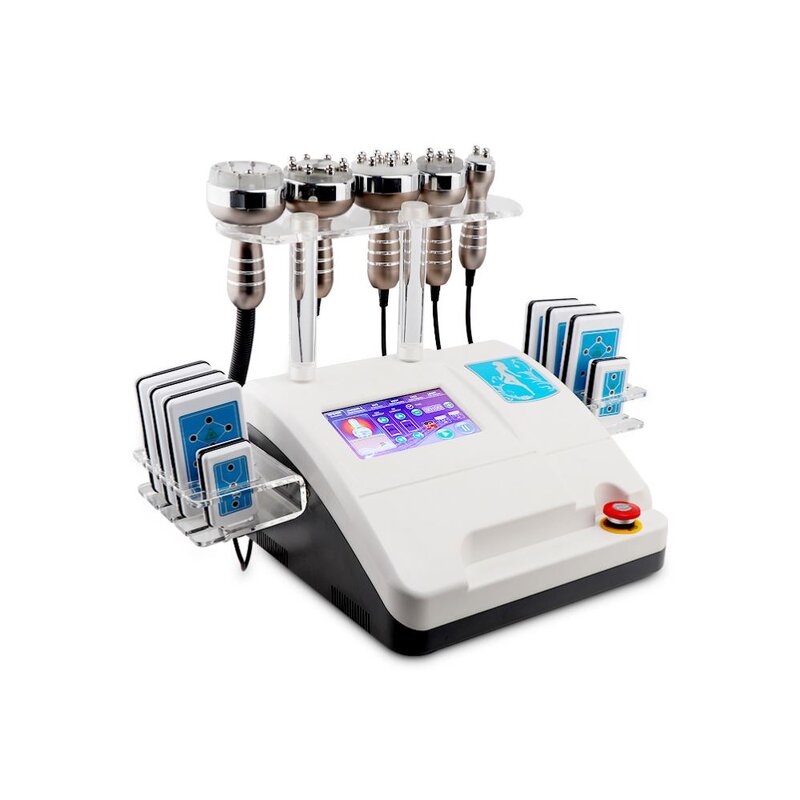 6 in 1 Cavitation Machine - Multifunctional RF Lipo Laser Vacuum Slimming CE